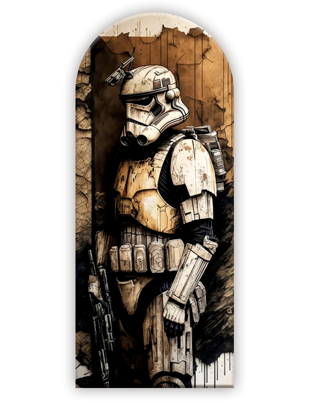 Star Wars 34 Funda para mampara de punta redonda