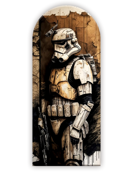 Star Wars 34 Funda para mampara de punta redonda