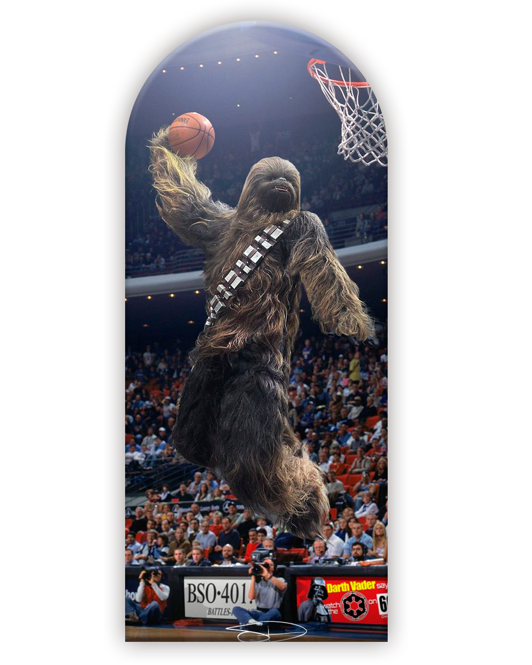 Star Wars 4 Funda para mampara de punta redonda