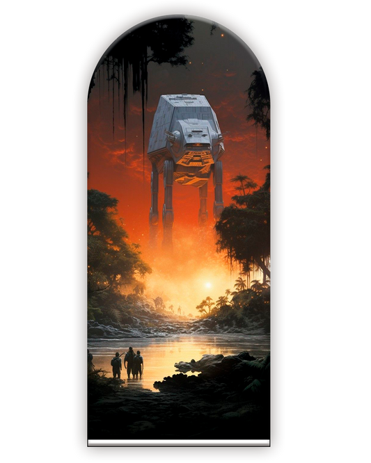 Star Wars 7 Funda para mampara de punta redonda