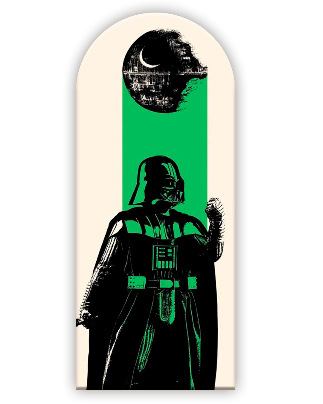 Star Wars 1 Funda para mampara de punta redonda
